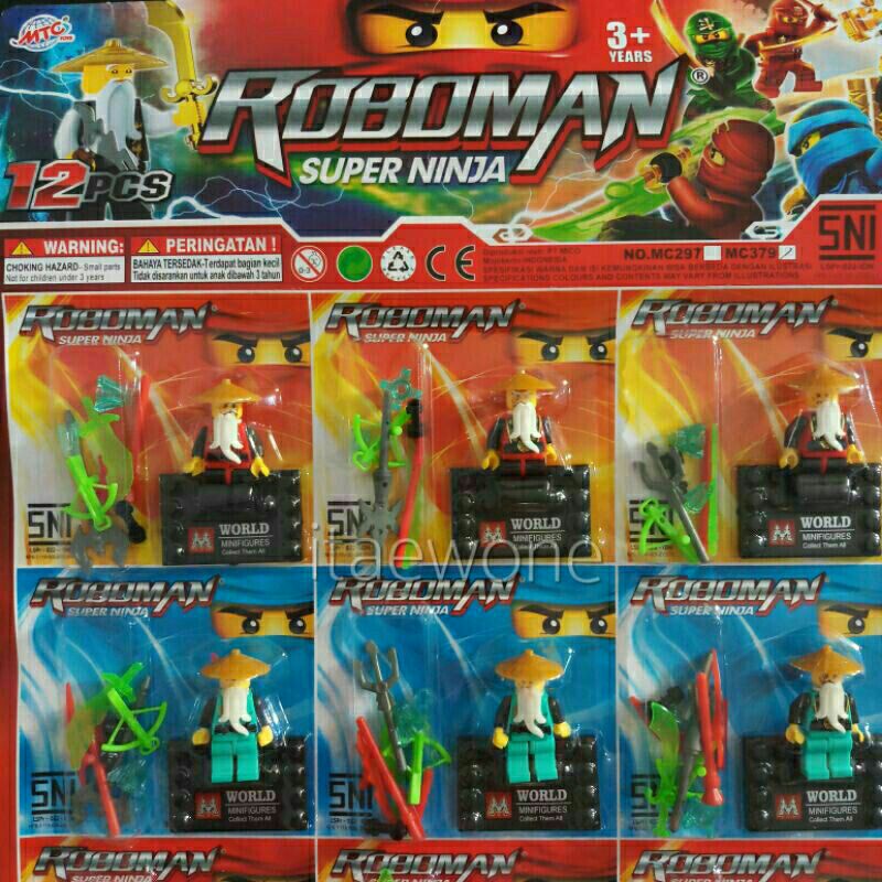MAINAN LEGO ROBOMAN SUPER NINJA