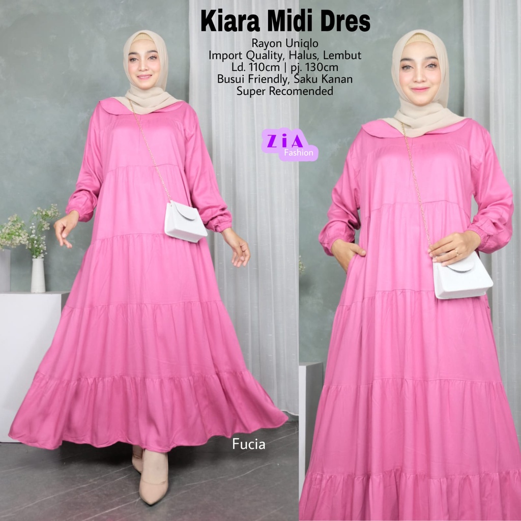 Khanza & Kiara Midi Dress