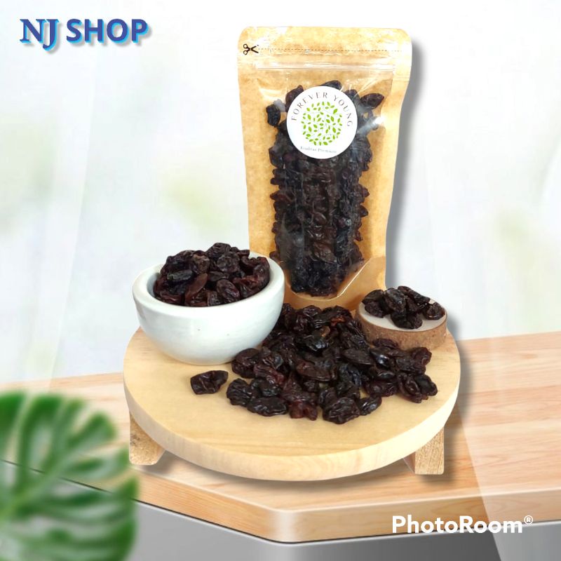 

[Healthy Food] - ORGANIK KISMIS HITAM KERING KUALITAS PREMIUM BLACK RAISIN NATURAL PREMIUM