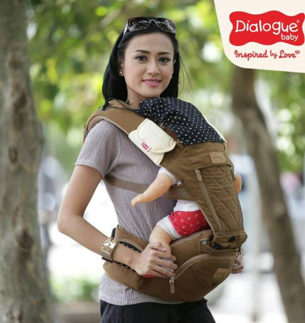 ♥BabyYank♥ Dialogue Gendongan Bayi Gendongan Hipseat Dialogue 7 in 1 DGG1014