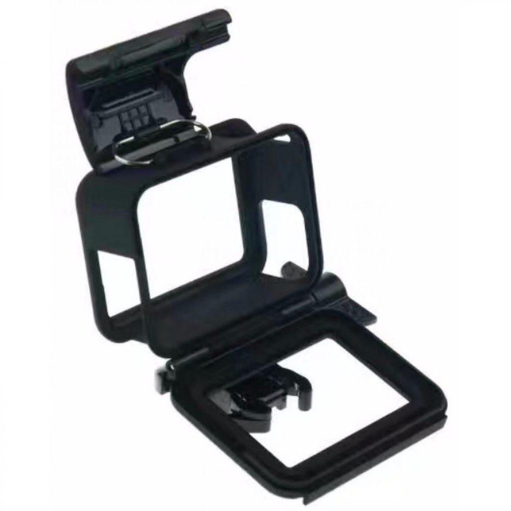 (BISA COD) FTIHSHPPlastic Protective Side Frame Case Bumper for GoPro Hero 5/6/7