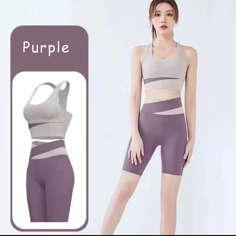 WIZI Set Pendek Pakaian Olahraga Wanita-7