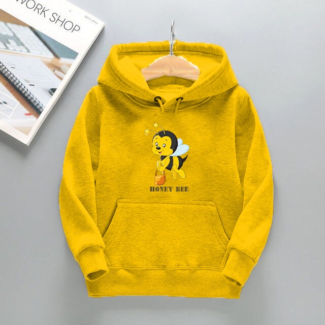 Hoodie Anak Unisex Honey Bee Size M-XL