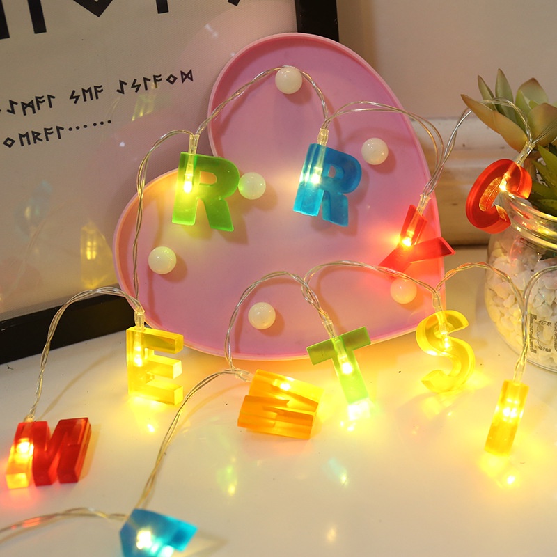 (Christmas &amp; Happy Birthday) Lampu Tumblr Led Untuk Dekorasi Pesta Ulang Tahun / Natal