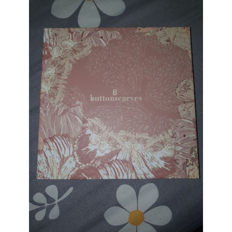 FARSHA SERIES BUTTON SCARVES (MISTY ROSE)