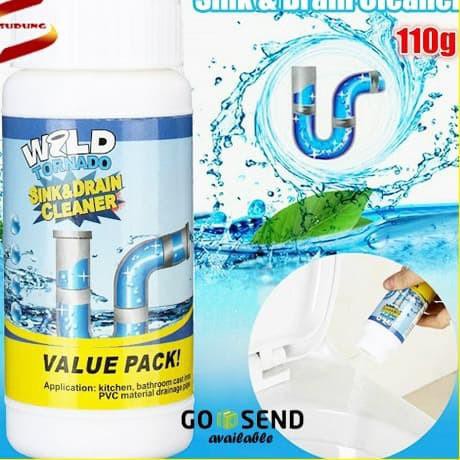 ◄ Anti Mampet Wastafel/Wc/Pipa WILD TORNADO Pembersih Pipa Saluran Air ◙