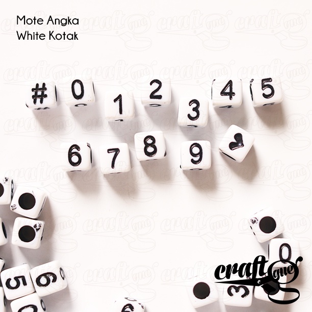 Mote Angka Numeric (20gram)