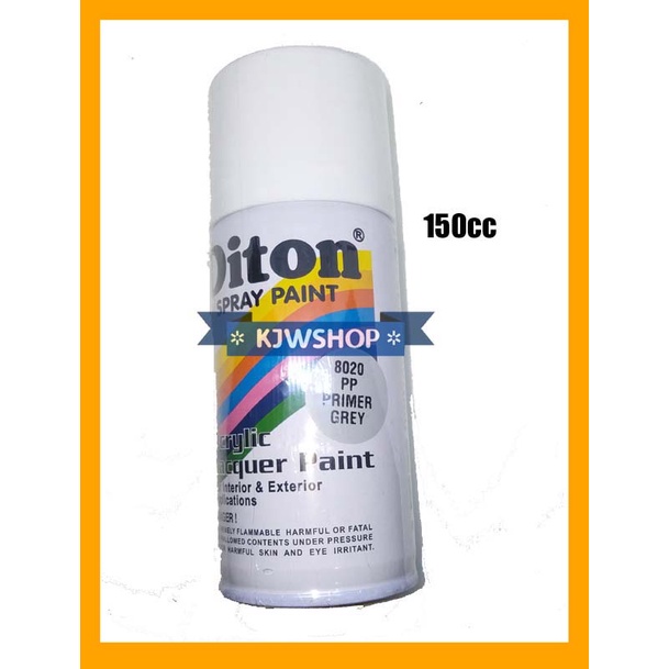 Jual Diton Pp Primer Grey 8020 Diton Cat Semprot Spray Dasar 150cc Epoxy E Poxi Epoxi Pylox Pp 3042