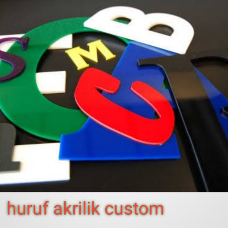 

huruf timbul akrilik custom