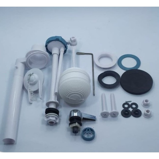 Alat closet duduk engkol samping toto/ pelampung bola closet