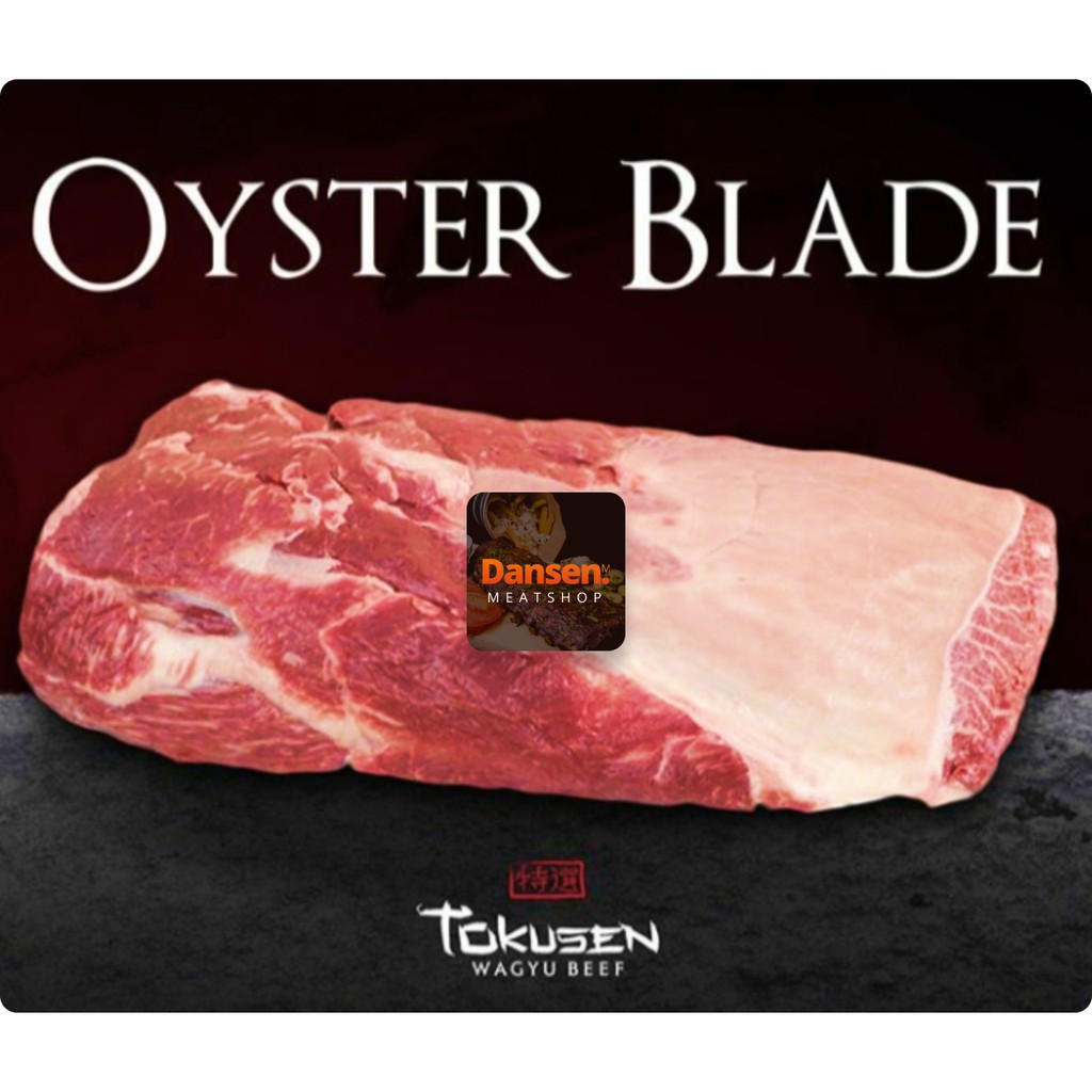 

PREMIUM OYSTER BLADE LOAF TOKUSEN WAGYU MB 4-5