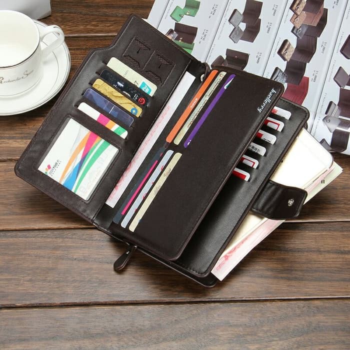 DOMPET KARTU / DOMPET HP / DOMPET PRIA PANJANG / DOMPET PRIA - Hitam