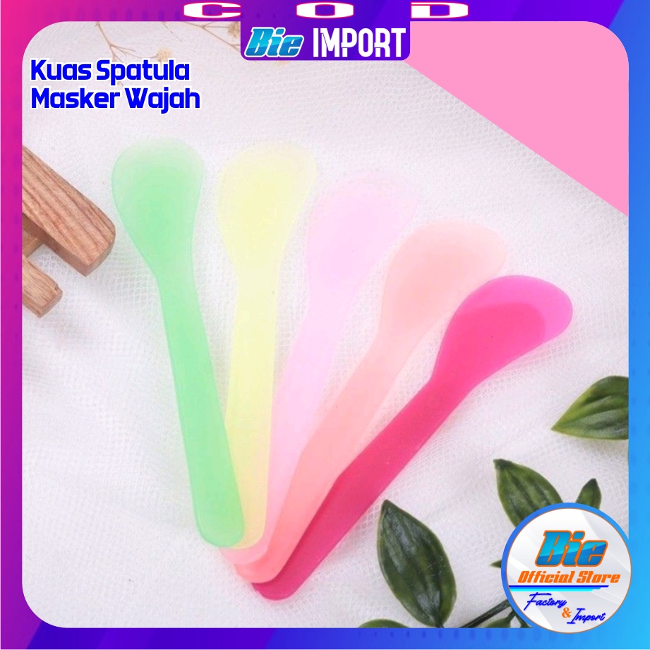 Kuas Masker Wajah 2 in 1 Spatula Korean Style import