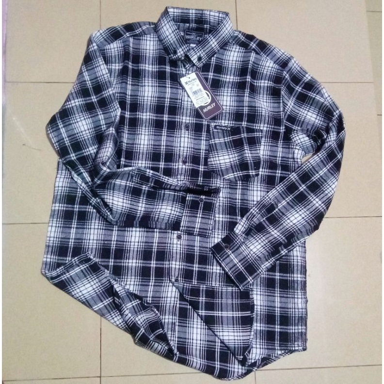 kemeja flannel panjang pria masa kini