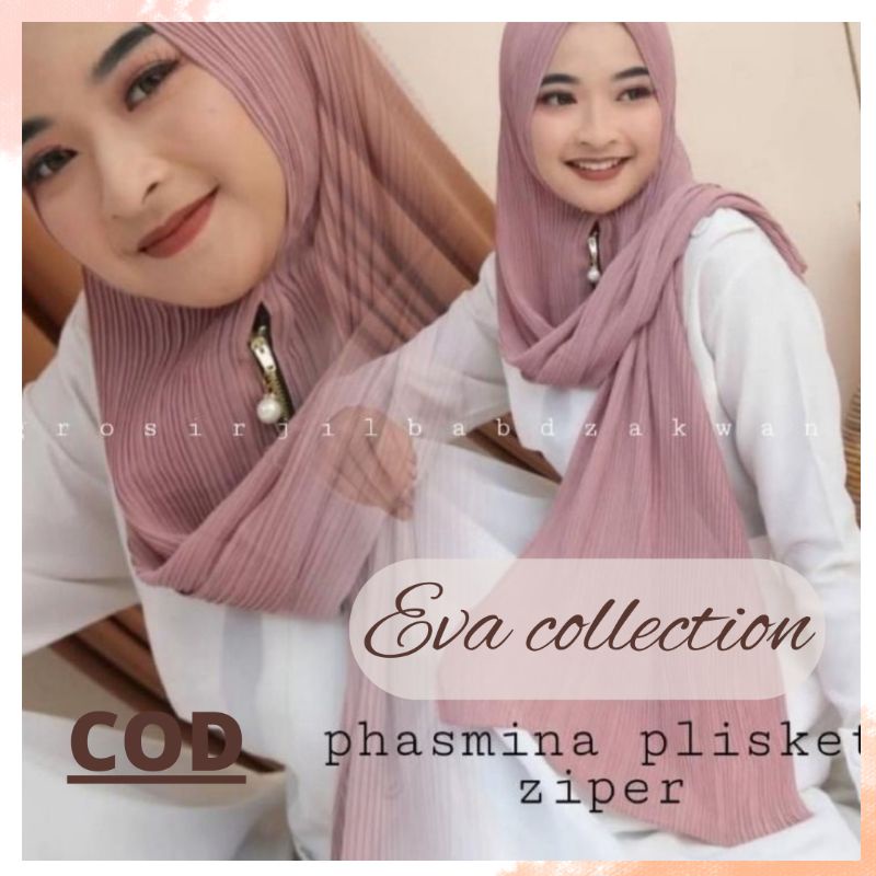 HIJAB PASHMINA PLISKET FULL RESLETING/PASHMINA PLISKET ZIPPER CERUTY BABYDOLL JILBAB PASHMINA PRISKE