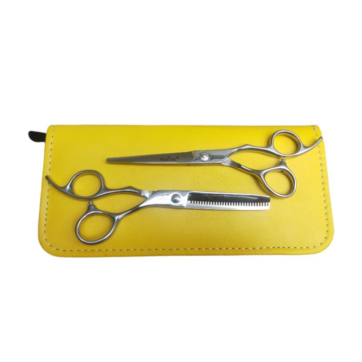 

Gunting Set Premium Fariha Takahashi Profesional Japan Silver Kit