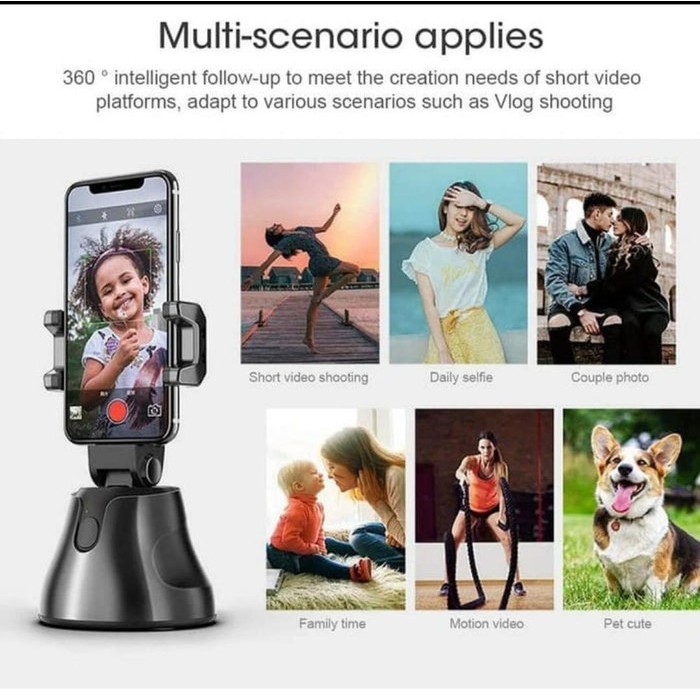 APAI GENIE AUTO SMART SHOOTING SELFIE STICK 360 ACC