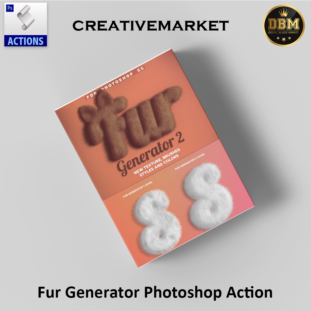 Fur Generator Photoshop Action