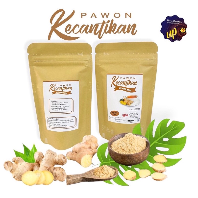 

Pawon Kecantikan Jahe wangi instan 100 gram minuman herbal khas purworejo jawa tengah