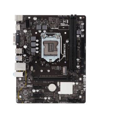 Motherboard Biostar h410mh lga 1200 gen 10 intel H410 ddr4 sata3 m-Atx Hdmi rj45 vga ps2 usb3.0 aux 3.5mm