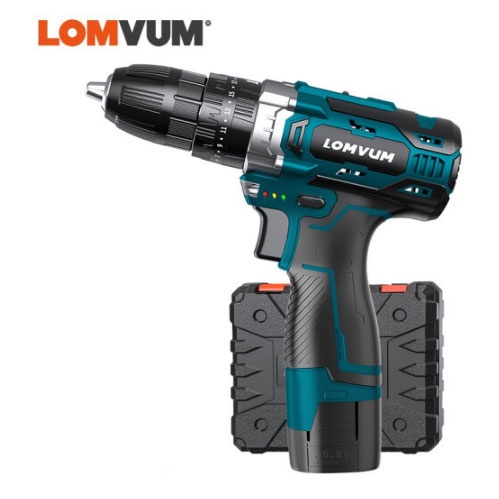 LOMVUM LONGYUN Bor Listrik Cordless Lithium Battery Rechargeable 16.8V