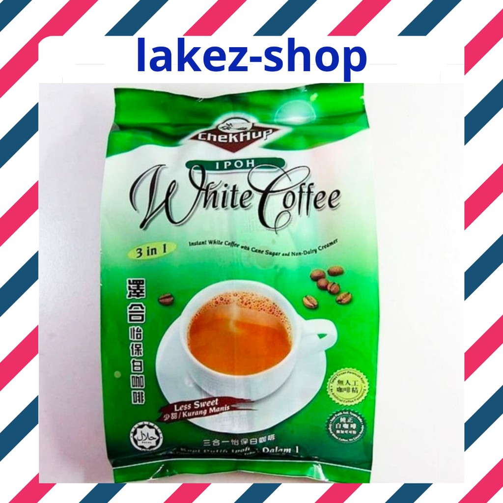 

Chekhup White Coffee Less Sweet/ Chek Hup/ Isntant Coffee 520g