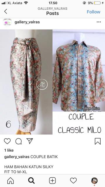 Couple Batik Tangan Panjang