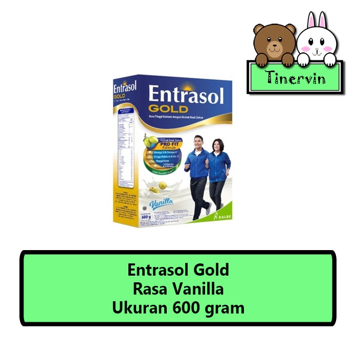 

Entrasol Gold Vanila 600 gram