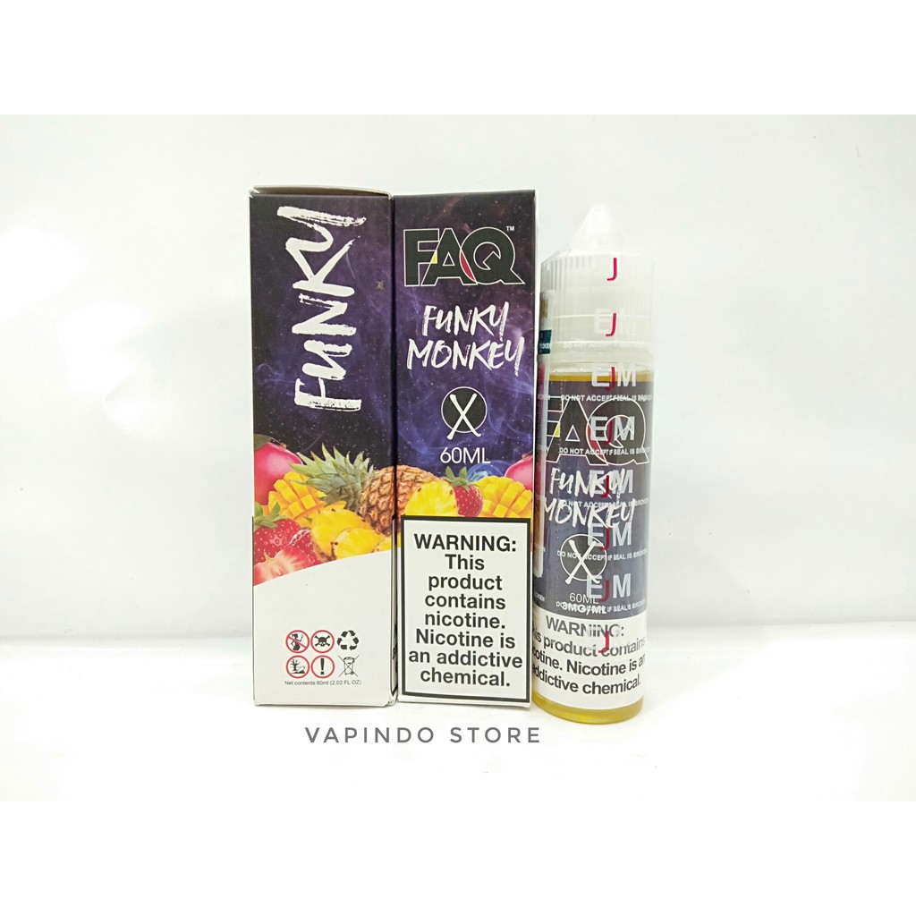 EJM X FUNKY MONKEY X EX 60ML 3MG EJUICEMURAH PREMIUM E LIQUID VAPE