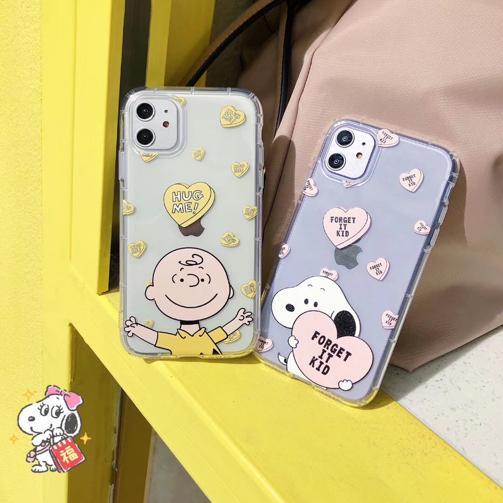 Soft Case Smartphone Motif Kartun Warna Transparan untuk