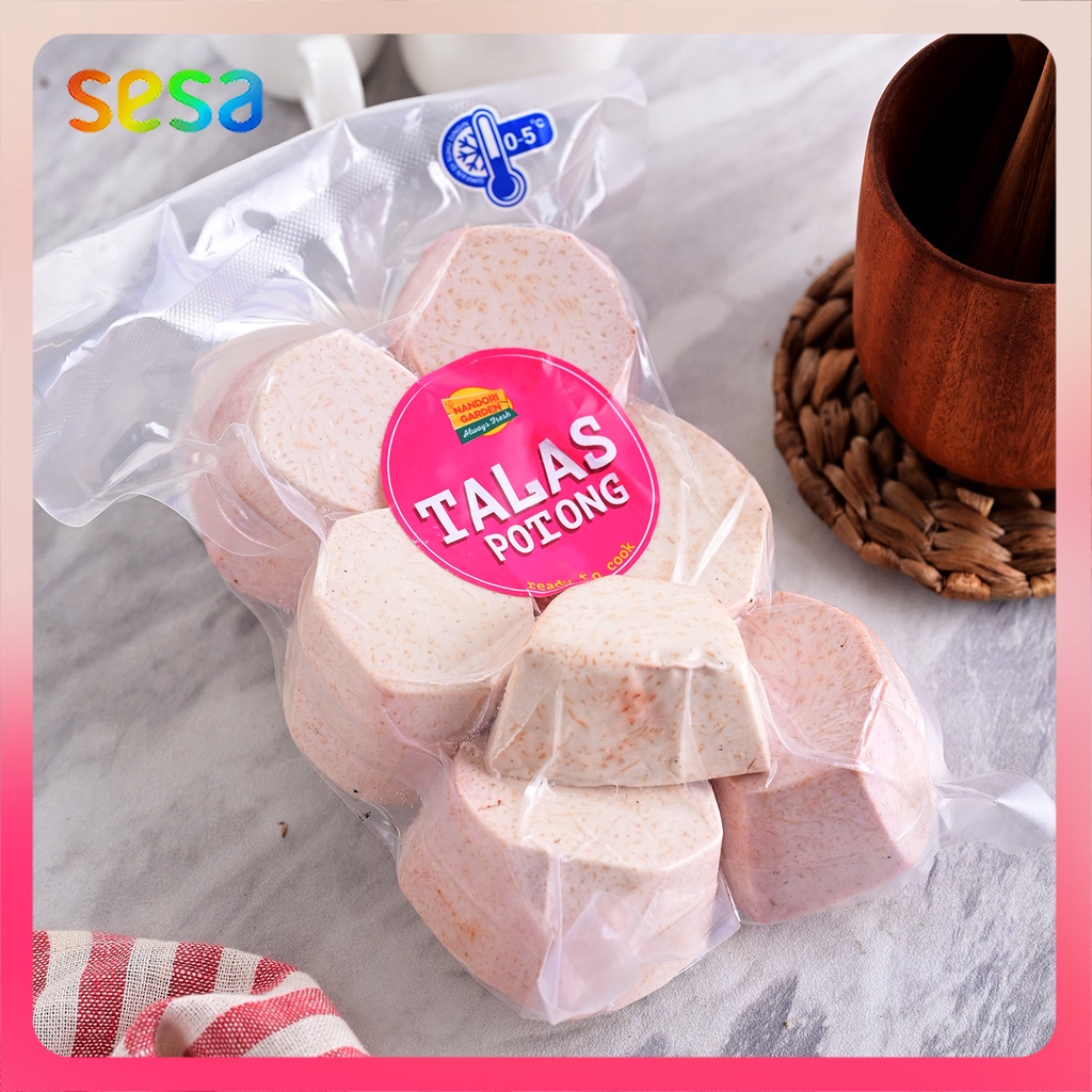

TALAS PAPUA Potong Kupas 500gr - Sayuran Umbi-Umban