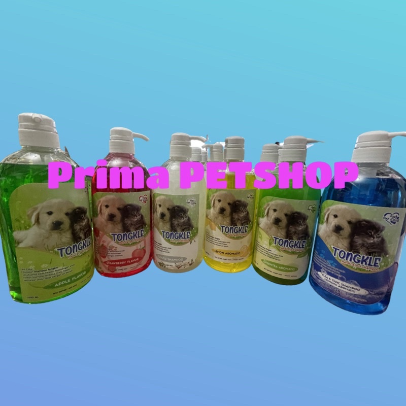 Shampoo shampo kucing anjing anabul TONGKLE 1L 1 L 1000ml 1000 ml anti kutu jamur