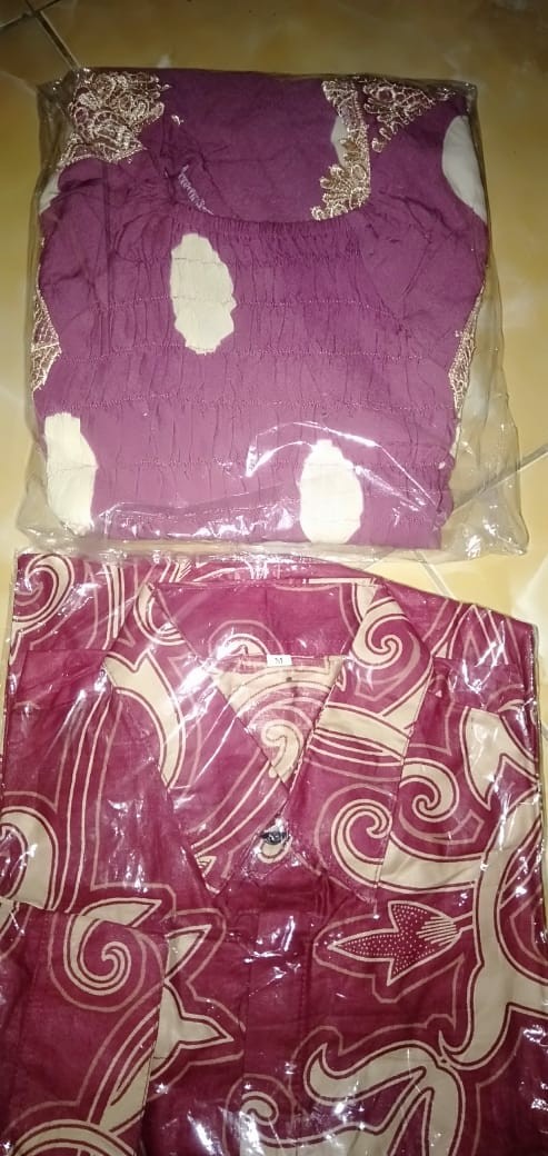 Ms Gamis Batik Sriwedari Maxi Bumil/busui Katun Sogan All Size & Jumbo