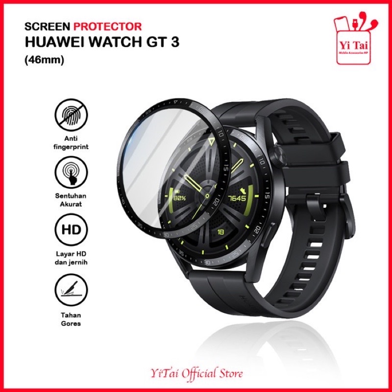 Tempered Glass Nano 3D For Huawei Watch GT3 42MM Huawei GT3 46MM Promo Sen