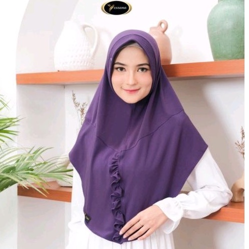 HIJAB JILBAB INSTAN JERSEY BERGO NAZILA BY YESSANA