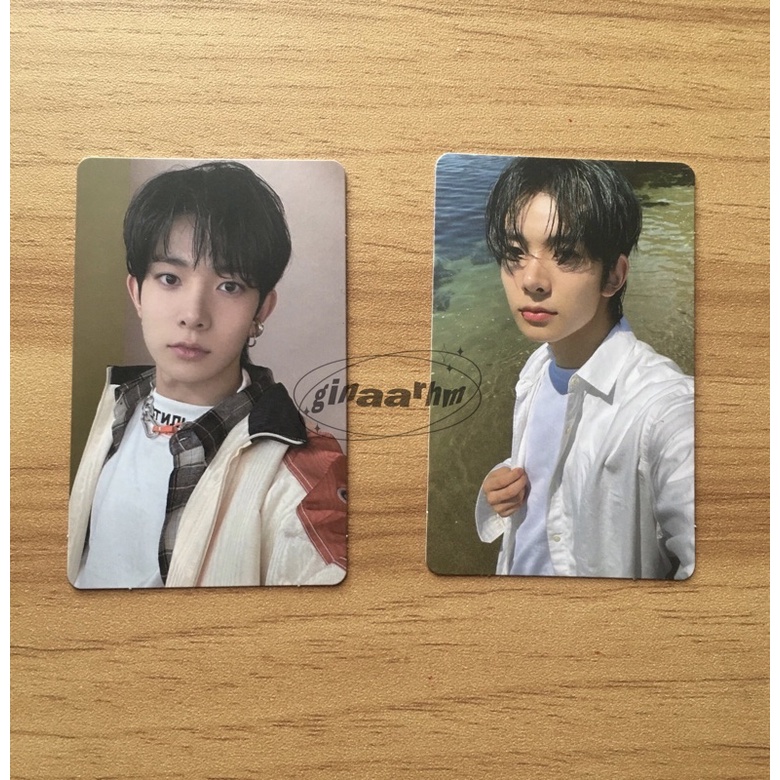 Photocard Enhypen Heeseung Odysseus & Heeseung Down Selca