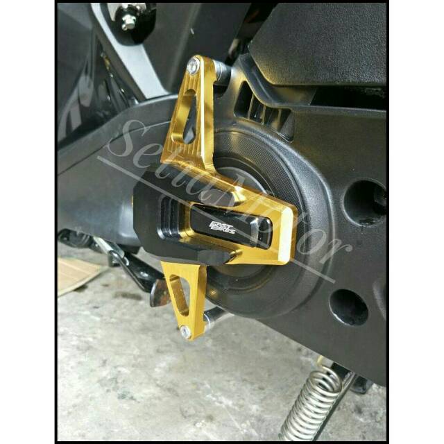 Cover - tutup pelindung blok cvt aerox 155cc variasi full cnc frame fastbikes variasi yamaha aerox