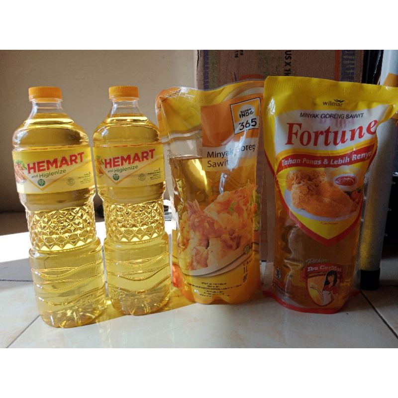 

Minyak goreng 1Liter