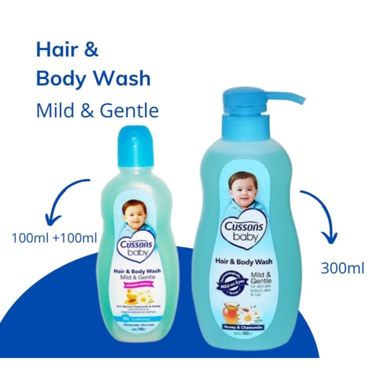Cussons Baby Hair & Body Wash Mild & Gentle / Hair & Body Wash Cussons
