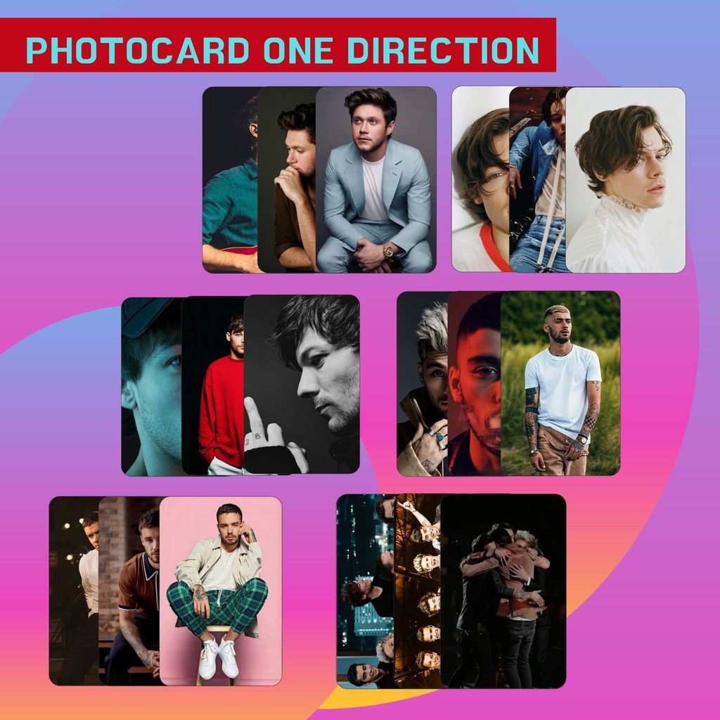 

Photocard One Direction 18Pcs