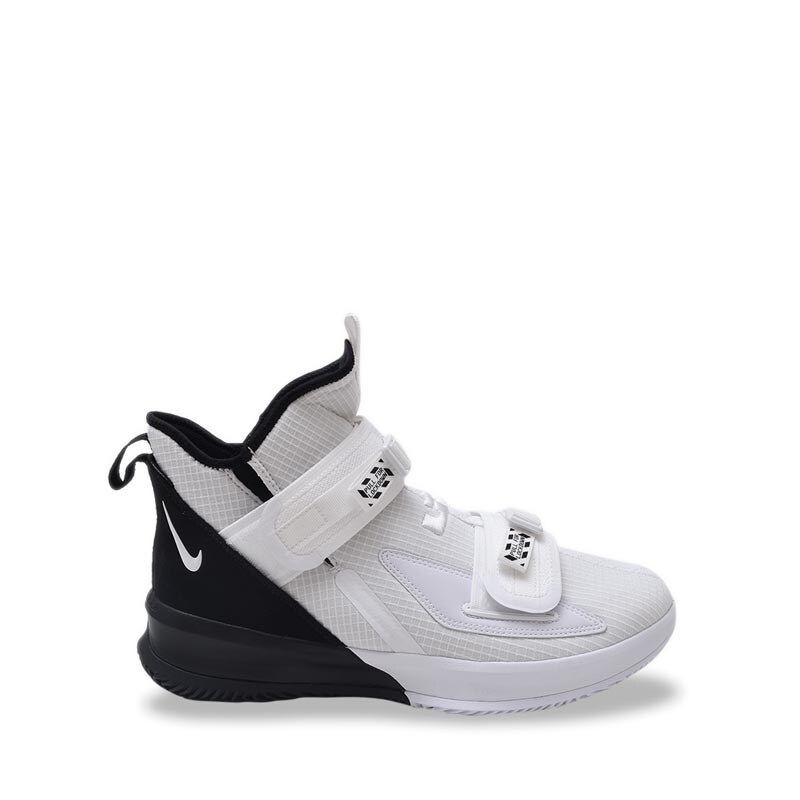 SEPATU BASKET LEBRON SOLDIER XIII SFG WHITE BLACK ORIGINAL