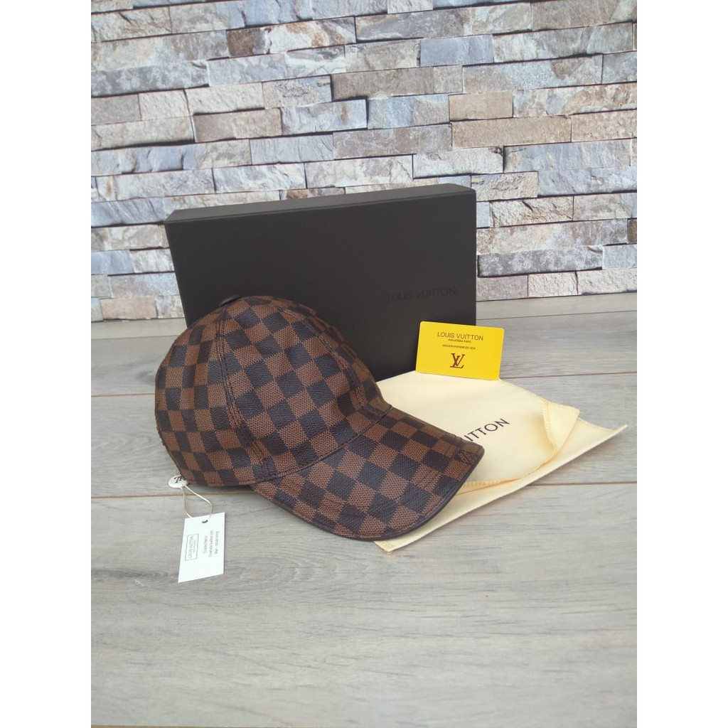 Topi LV premium 88 Topi Import/Murah/Bagus/Asli/Kualitas/Kulit/batam MM