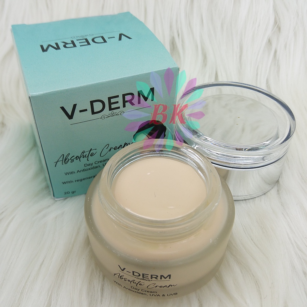 Cream V Derm Siang / Cream V Derm Malam 20gr Original