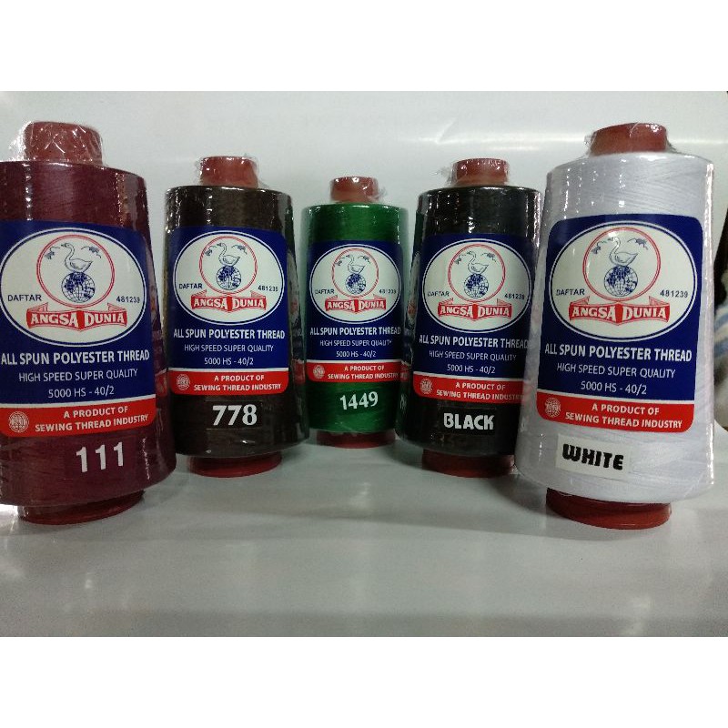 Benang Jahit Angsa Dunia ( 1 biji )