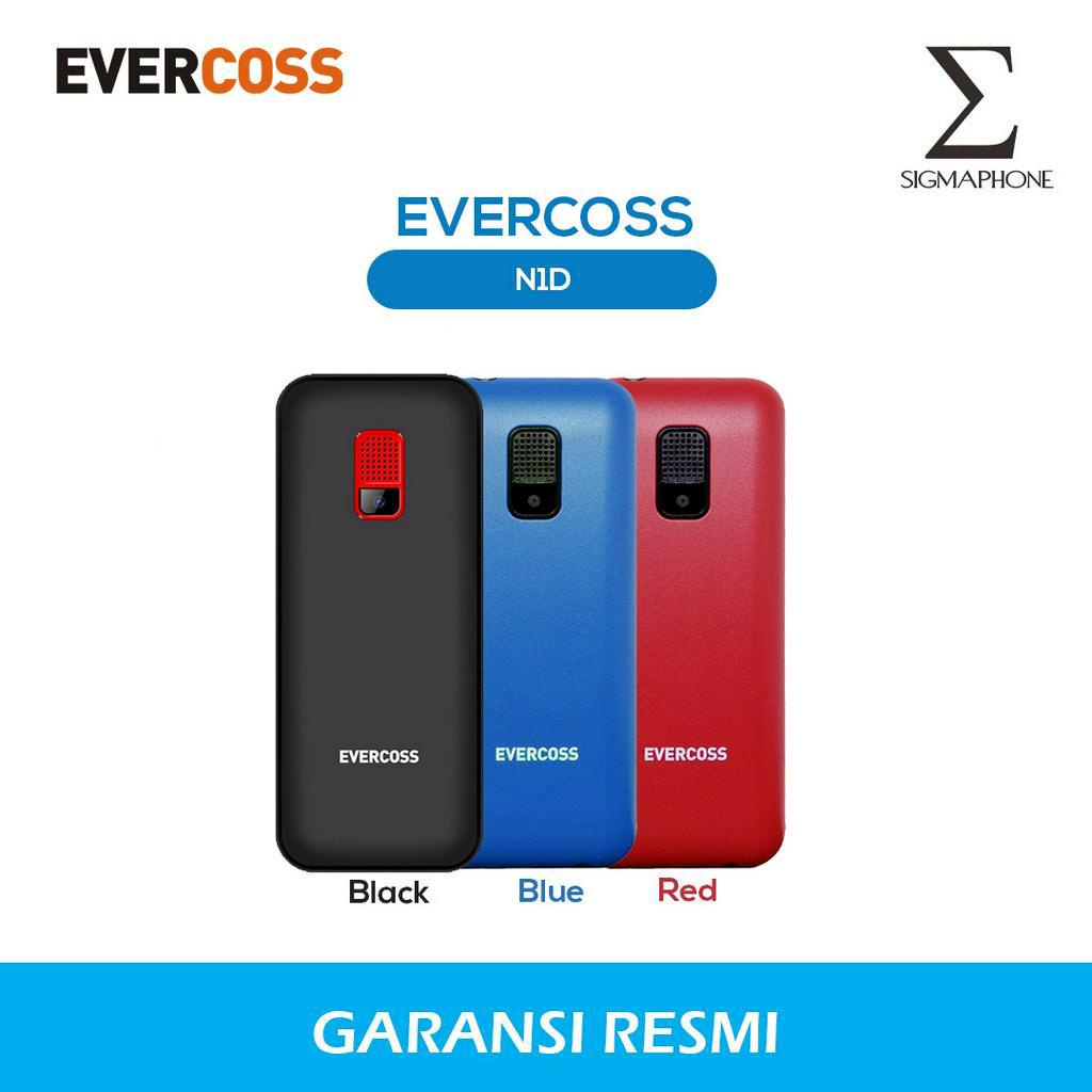 EVERCOSS N1D DUAL SIM GSM CAMERA HP EVERCOSS N1D JADUL SLOT MEMORI CANDYBAR RADIO FM GARANSI RESMI-2