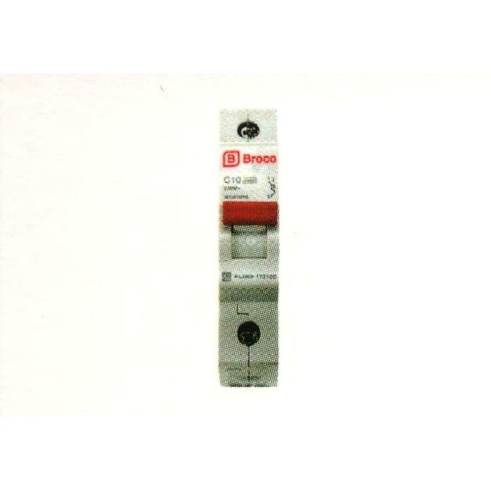 MCB 1P -6A Broco 17306C ( 1P 6A 6 Ampere ) ORIGINAL