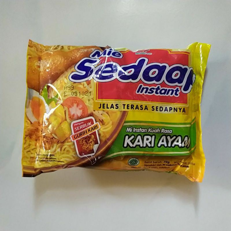 

Mie Sedaap Kari Ayam 72g