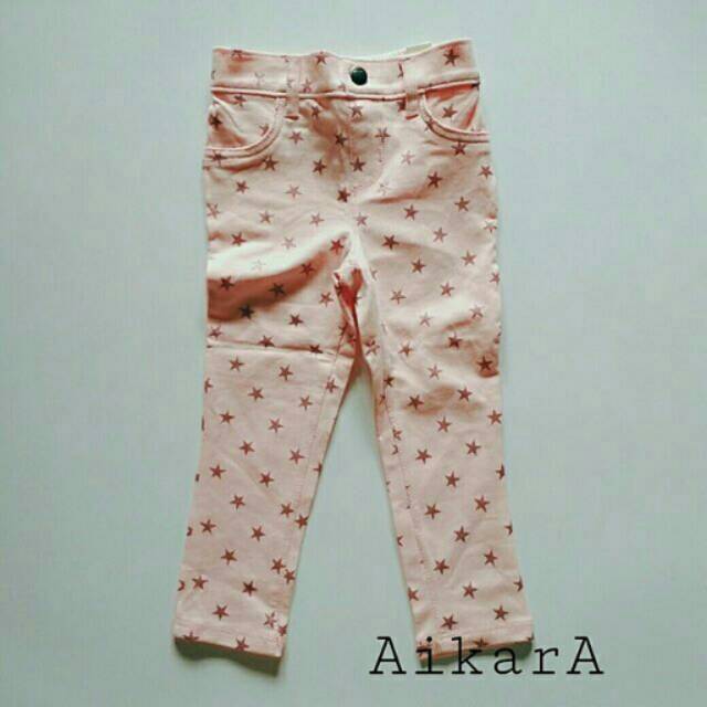 PLACE JEGGING anak motif star bintang usia 2 3 tahun