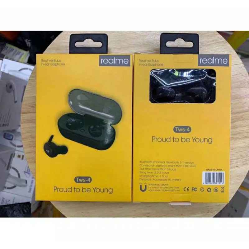 EARPHONES BLUETOOTH TWS 4 REALME