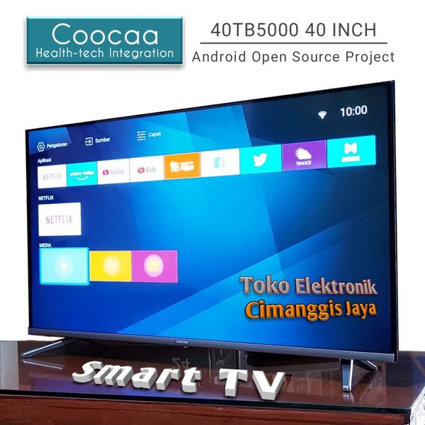 Solusi SMART TV LED COOCAA 40 INCH Berkualitas